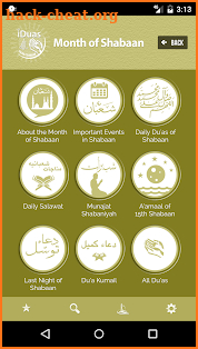 iDuas - Rajab/Shabaan screenshot