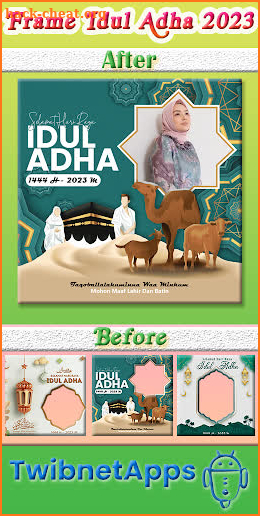 Idul Adha 2023 photo frames screenshot