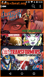 IDW Comics screenshot