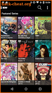 IDW Comics screenshot