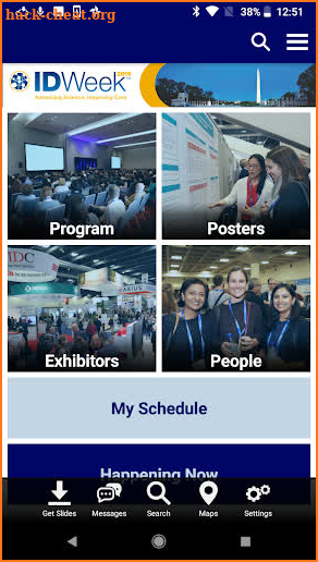 IDWeek screenshot