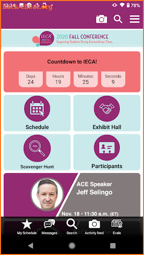 IECA Conference screenshot