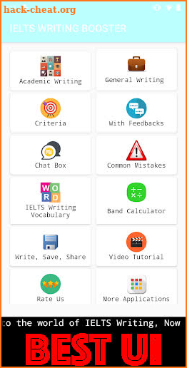 IELTS Writing screenshot