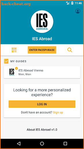 IES Abroad screenshot