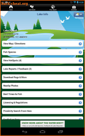 iFish USA screenshot