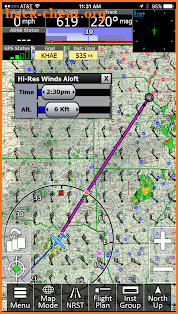 iFly GPS screenshot