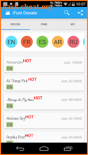 iFont Donate screenshot