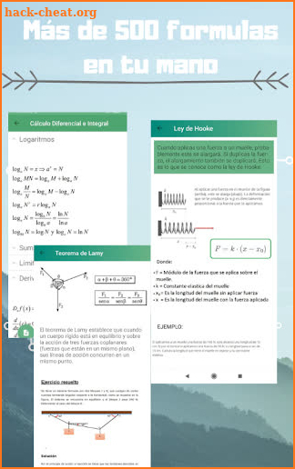 iFormulas - Todo en uno screenshot