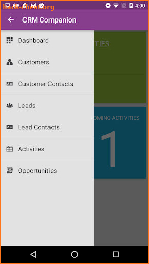 IFS CRM Companion screenshot