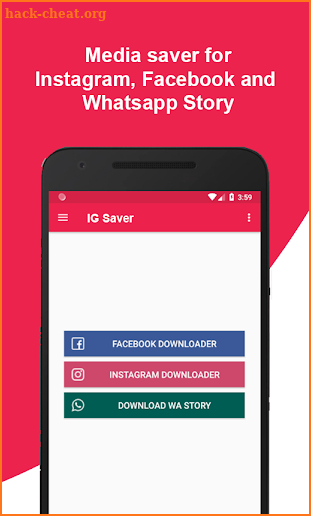 IG Saver - Downloader for IG, FB and WA screenshot