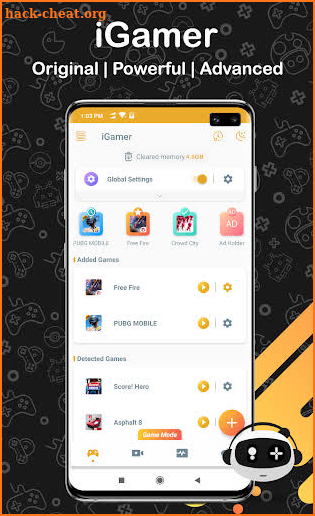 iGamer - Gaming Mode & Game Booster | Gaming Tools screenshot