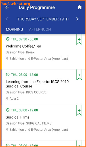 IGCS 2019 screenshot