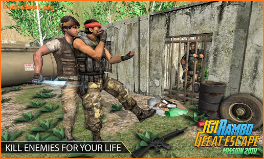 IGI Rambo Jungle Prison Escape 2019 screenshot