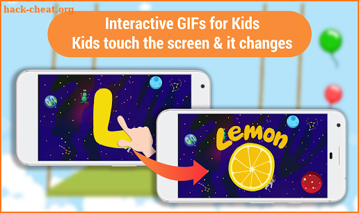 iGIF Kids - Interactive GIFs for Kids screenshot