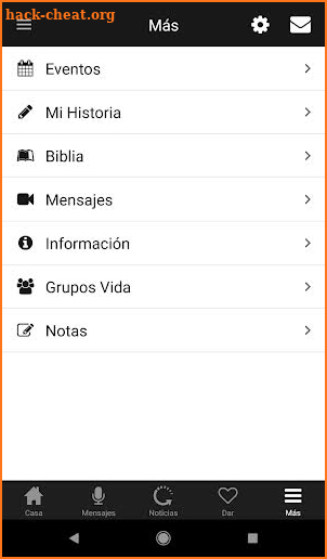 Iglesia Vino Nuevo screenshot