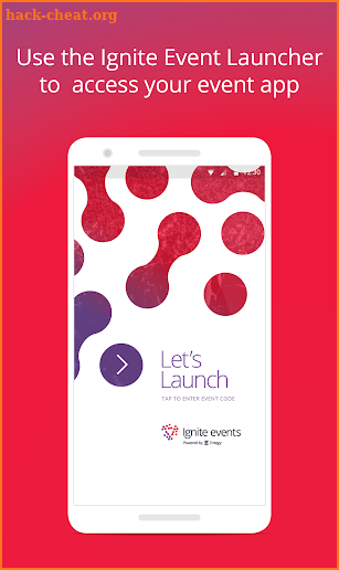 Ignite Event Launcher screenshot