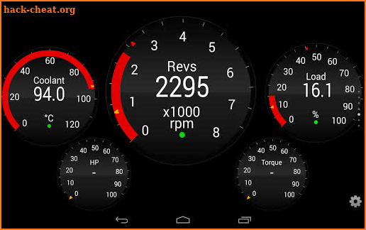 IGNITION TORQUE THEME OBD 2 II screenshot