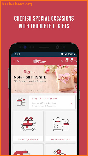 IGP: INDIA ki GIFTING SITE screenshot