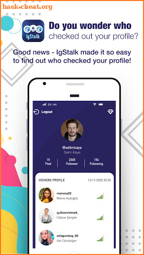 IgStalk : Who Looked at My Profile Instagram screenshot