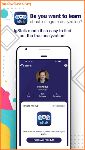 IgStalk : Who Looked at My Profile Instagram screenshot