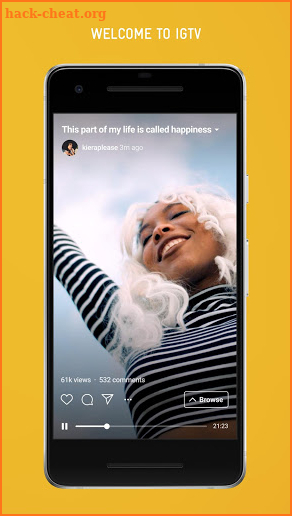 IGTV screenshot