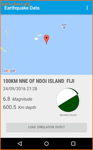 IH Tsunamis System screenshot