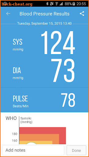 iHealth MyVitals screenshot