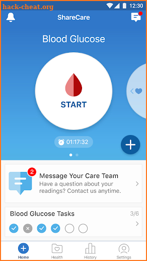 iHealth ShareCare screenshot