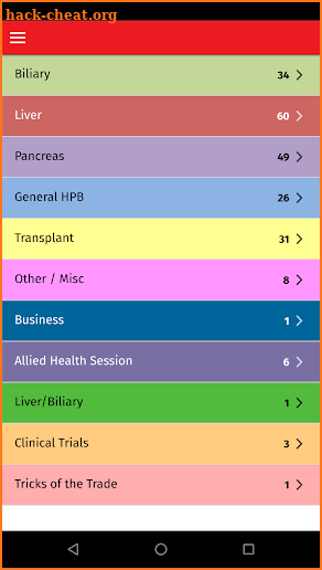 IHPBA 2018 screenshot