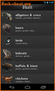 iHunt Calls: 600 hunting calls screenshot