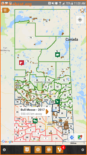 iHunter Saskatchewan screenshot