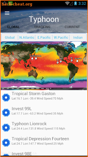 iHurricane Track & Outlook screenshot