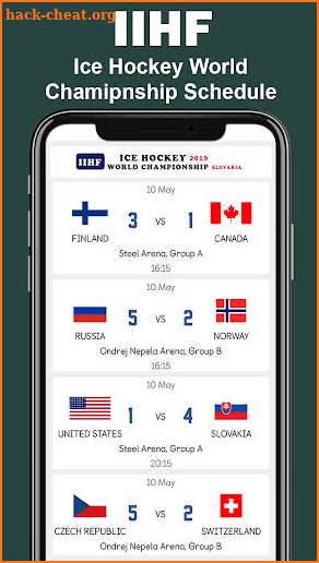 IIHF Ice Hockey World Championship screenshot