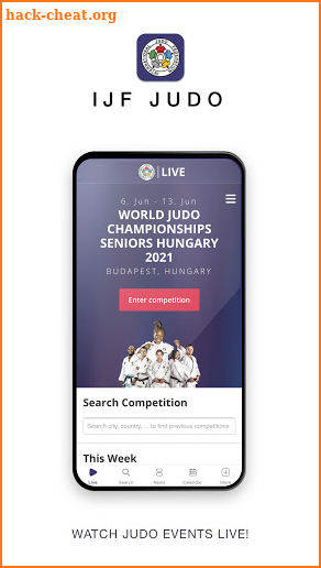 IJF Judo screenshot