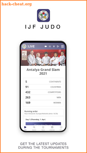 IJF Judo screenshot