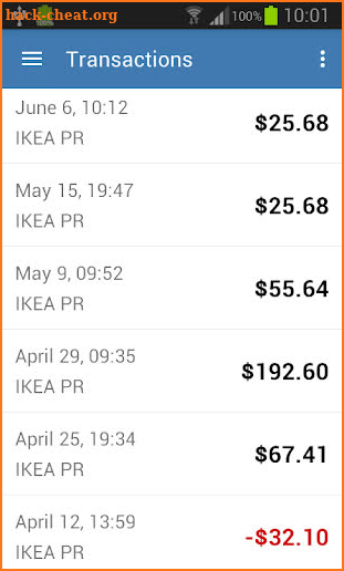 IKEA FAMILY screenshot