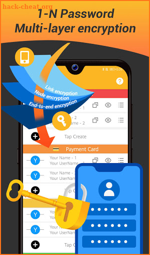 iKey - password saver & app lock screenshot