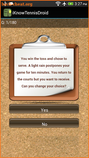 iKnowTennis! screenshot