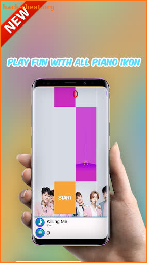 iKon Piano Game - I'M OK screenshot