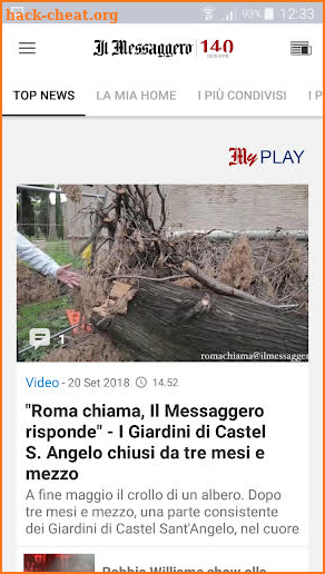 Il Messaggero screenshot