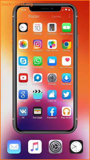 iLauncher Phone 11 Max Pro OS 13 Theme Wallpaper screenshot