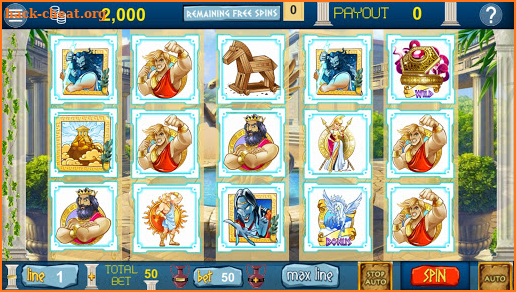 Iliad Adventures Slots screenshot