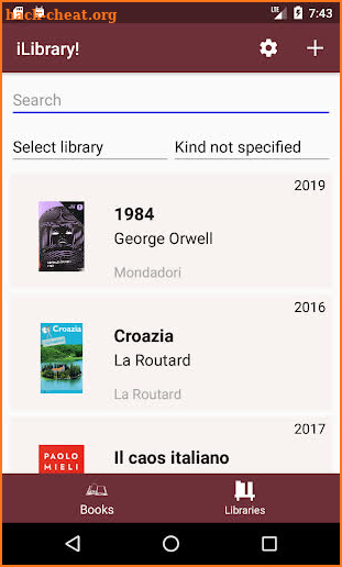 iLibrary! screenshot