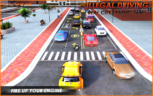 Illegal Driving Real City Traffic Jam screenshot