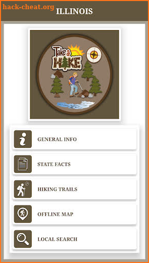 Illinois Hiking Trails screenshot