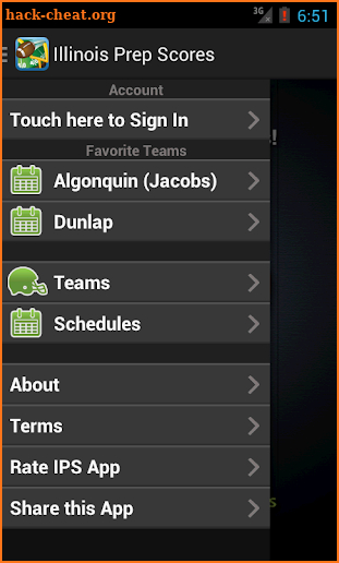 Illinois Prep Scores screenshot