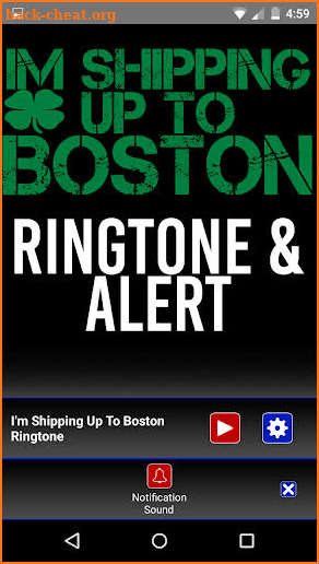 I'm Shipping Up to Boston Alrt screenshot