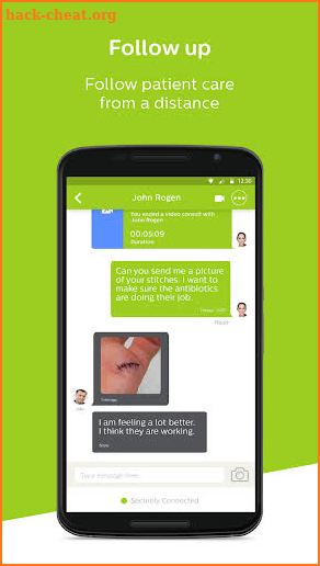 IM Your Doc - Secure Messaging screenshot