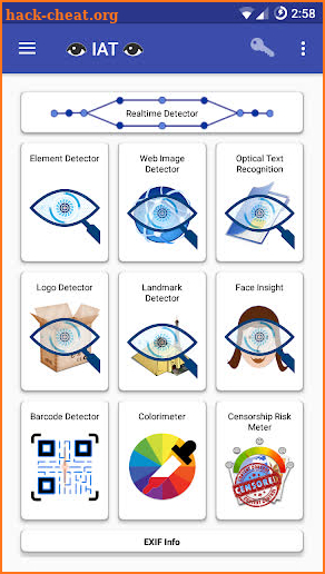 Image Analysis Toolset (IAT) screenshot