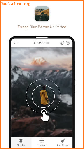 Image Blur Editor Unlimited screenshot